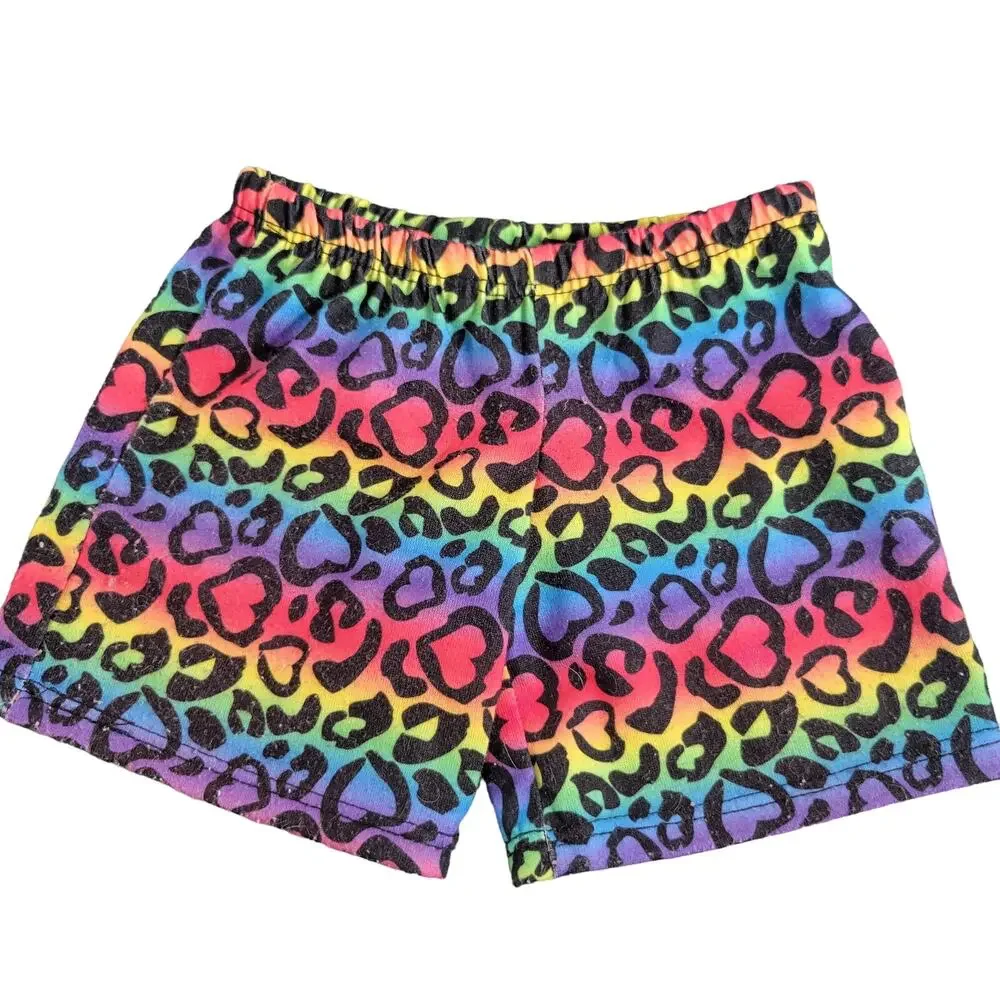 Build-A-Bear Clothes Lot Pajamas Tops Shorts Leopard & Zebra Print Stuffed Bear